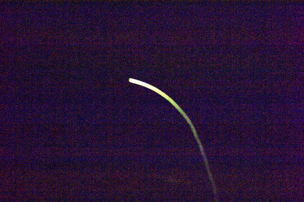 Astronaut Photographs Shuttle Landing From Space